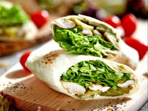 1 wrap (118 g) Ham & Egg Breakfast Wrap