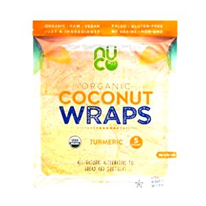 1 wrap (14 g) Turmeric Coconut Wraps