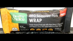 1 wrap (170 g) BBQ Seasoned Pork Wrap