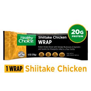 1 wrap (170 g) Shiitake Chicken Wrap
