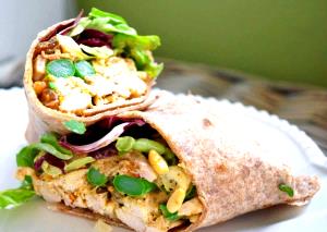 1 wrap (213 g) Curry Chicken Wrap