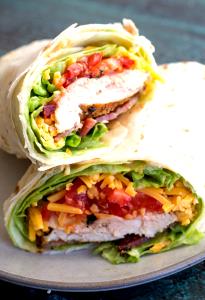 1 wrap (232 g) Chicken Bacon Ranch Grilled Wrap