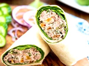 1 wrap (240 g) Garden Tuna Salad Wrap