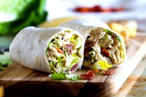 1 wrap (241 g) Chicken Caesar Wrap