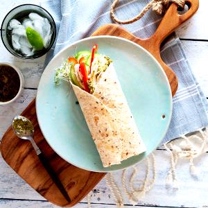 1 wrap (269 g) Chicken Wrap without Pesto Vinaigrette