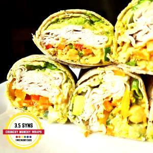 1 wrap (287 g) Summer Crunchy Wrap