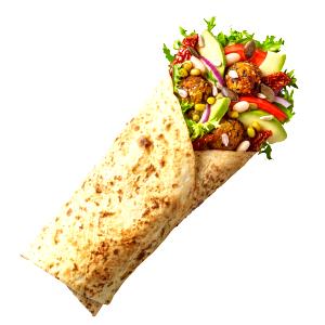 1 wrap (29 g) Smart & Delicious Soft Wraps Mini White Whole Wheat