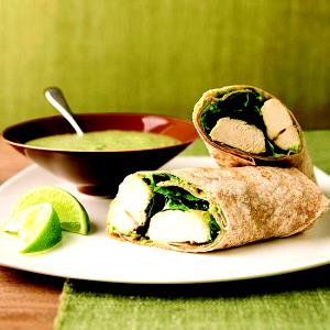1 wrap (295 g) Chimichurri Chicken Wrap