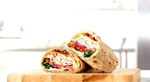 1 wrap (301 g) Roast Turkey Ranch & Bacon Wrap