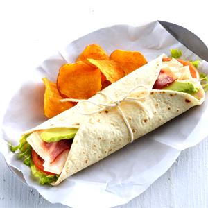 1 wrap (315 g) Turkey Club Wrap