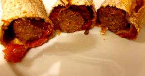 1 wrap (321 g) Turkey Meatball Parmesan Wrap