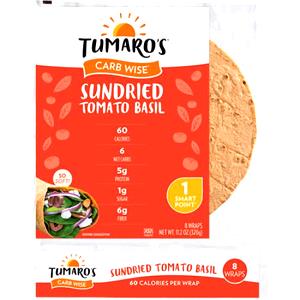 1 wrap (40 g) Sundried Tomato Basil Low-in-Carb Wrap