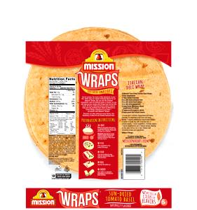 1 wrap (40 g) Sundried Tomato Basil Wrap