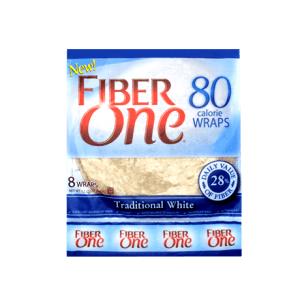 1 wrap (43 g) Traditional White Wrap