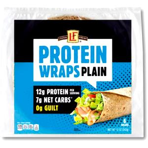 1 wrap (57 g) Protein Wraps Plain