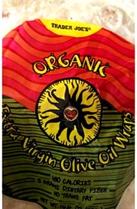 1 wrap (68 g) Organic Extra Virgin Olive Oil Wrap