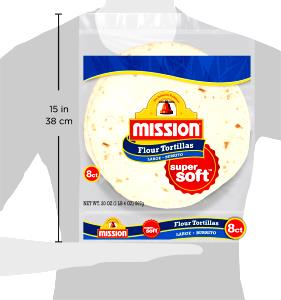 1 wrap (70 g) Flour Tortilla (Burrito Size)