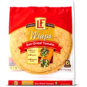 1 wrap (71 g) Sun-Dried Tomato Wrap