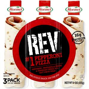 1 wrap (77 g) Rev Pepperoni & Sausage Pizza