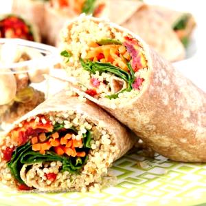 1 wrap (8 oz) Quinoa Veggie Wrap