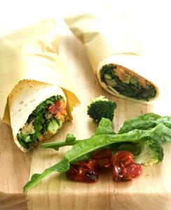 1 wrap (8.4 oz) Roasted Veggie and Egg White Wrap