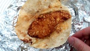 1 wrap (91 g) Chipotle Crispy Chicken Griller