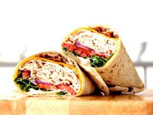 1 wrap (99 g) Oven Roasted Turkey & Pepper Jack Wrap Kit