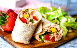 1 Wrap Asian Almond Chicken Wrap