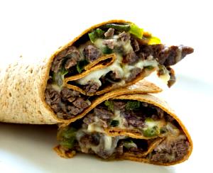 1 wrap Bison Cheesesteak Wrap