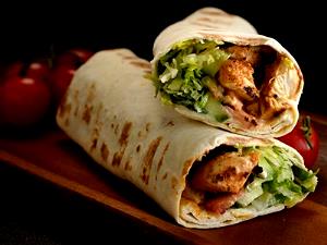 1 wrap Flaming Chicken