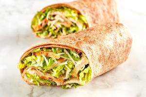 1 wrap Grilled Chicken Caesar Wrap (Half)