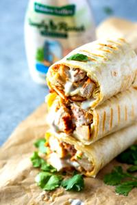1 wrap Grilled Chicken Wrap with Lite Ranch