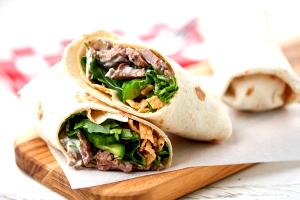 1 wrap Ranch Steak Wraps