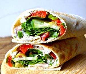 1 wrap Roasted Red Pepper Wrap
