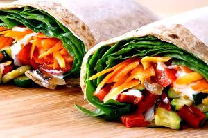 1 wrap Roasted Veggie Wrap
