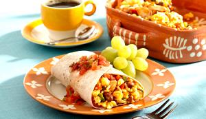 1 wrap Santa Fe Breakfast Wrap