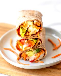 1 wrap Spicy Buffalo Chicken Caesar Wrap