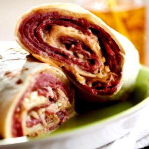 1 wrap Spicy Reuben Hot Wrap