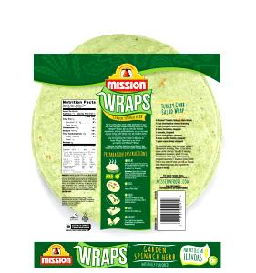 1 wrap Spinach & Cheese Breakfast Wrap