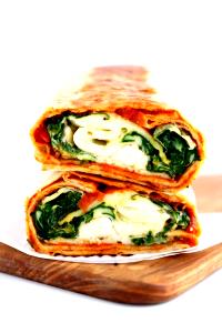 1 wrap Spinach, Roasted Tomato, Feta & Egg Wrap