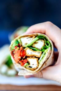 1 Wrap Teriyaki Smoked Tofu Wrap