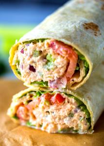 1 Wrap Zesty Albacore Tuna Wrap