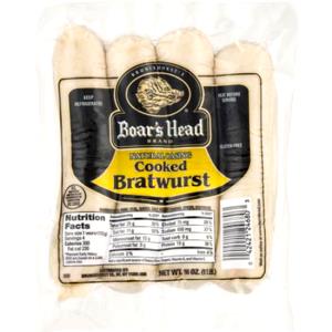 1 wurst (113 g) Bratwurst