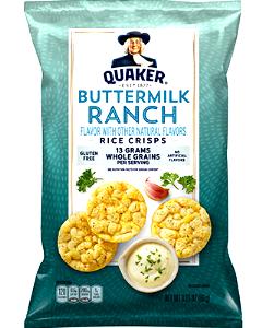 10 Cakes Rice Quakes Snack, Ranch