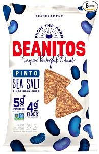 10 chips (1 oz) Pinto Bean & Flax Chips