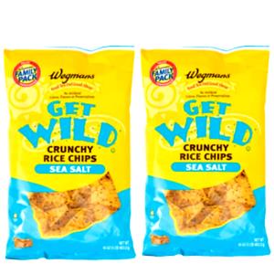 10 chips (28 g) Crunchy Rice Chips Sea Salt