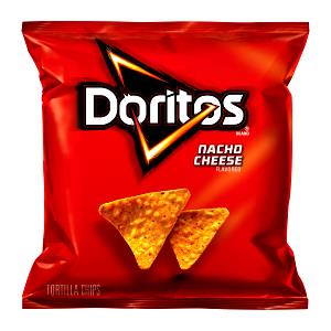 10 chips (28 g) Nacho Cheese Tortilla Chips