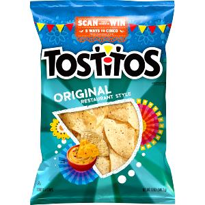 10 chips (28 g) Tortilla Chips Restaurant Style