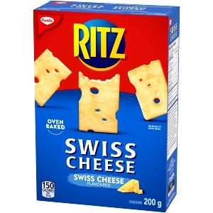 10 crackers (19 g) Swiss Cheese Baked Crackers