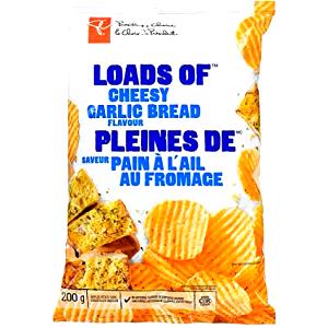 10 crisps (28 g) Garlic Bread Cheese Crisps